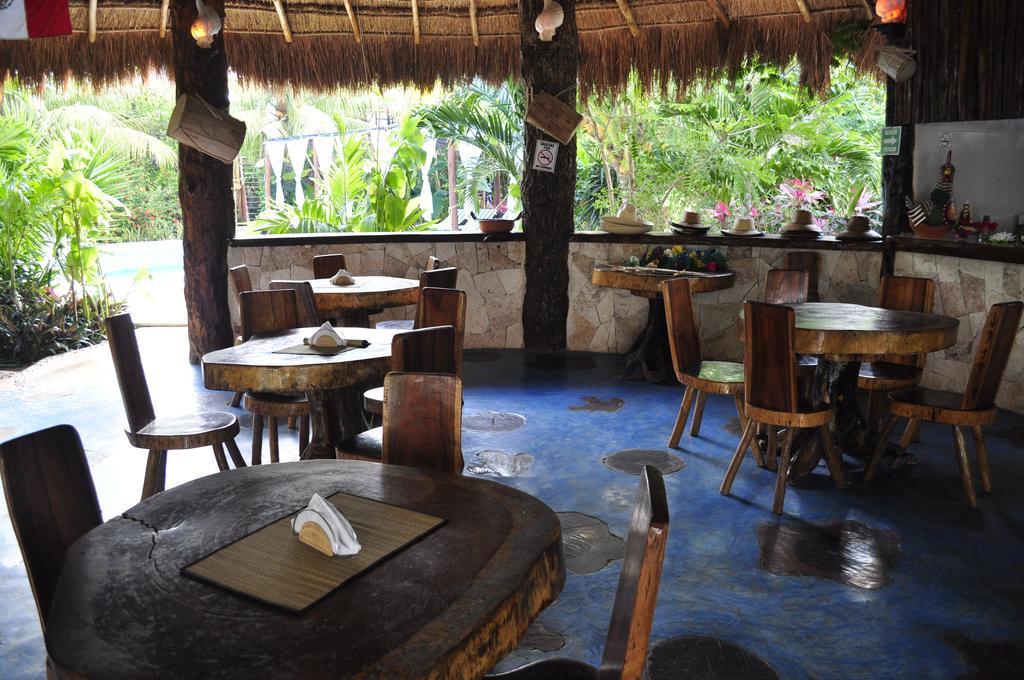 Green Tulum Cabanas & Gardens Restoran fotoğraf
