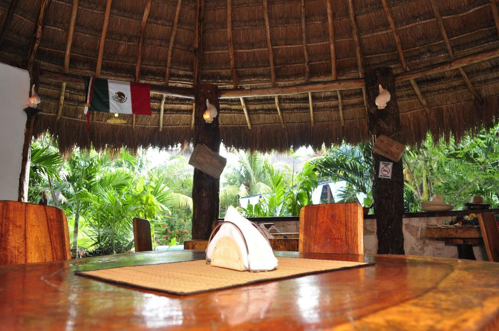 Green Tulum Cabanas & Gardens Restoran fotoğraf